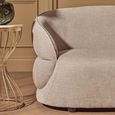 Daphne Sofa - 3 Seater - Taupe Chenille Fabric