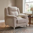 Monroe Armchair - Fossil - Fabric