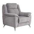 Monroe Armchair - Ash Grey - Fabric
