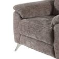 Monroe Armchair - Stone - Fabric