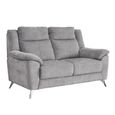 Monroe Sofa - 2 Seater - Ash Grey - Fabric