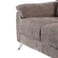 Monroe Sofa - 2 Seater - Stone - Fabric