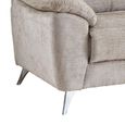 Monroe Sofa - 3 Seater - Fossil - Fabric