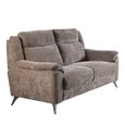 Monroe Sofa - 3 Seater - Stone - Fabric
