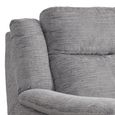 Monroe Sofa Suite - 3+1+1 Seater - Ash Grey - Fabric