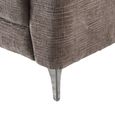 Monroe Sofa Suite - 3+1+1 Seater - Stone - Fabric