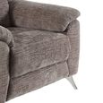 Monroe Sofa Suite - 3+1+1 Seater - Stone - Fabric