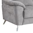 Monroe Sofa Suite - 3+2 Seater - Ash Grey - Fabric
