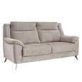 Monroe Sofa Suite - 3+2 Seater - Fossil - Fabric