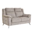 Monroe Sofa Suite - 3+2 Seater - Fossil - Fabric
