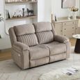 Morgan Electric Recliner Sofa Suite - 3+2+1 Seater - Taupe - Fabric