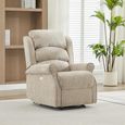 Regency Recliner Armchair - Rabbit - Fabric