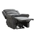 Regency Electric Lift & Tilt Armchair - Dual Motor - Anthracite - Fabric