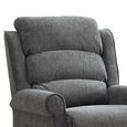Regency Electric Lift & Tilt Armchair - Dual Motor - Anthracite - Fabric