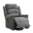 Regency Electric Lift & Tilt Armchair - Single Motor - Anthracite - Fabric