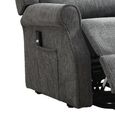 Regency Electric Lift & Tilt Armchair - Single Motor - Anthracite - Fabric