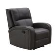 Silverton Recliner Armchair - Grey - Fabric