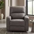 Silverton Recliner Armchair - Taupe - Fabric