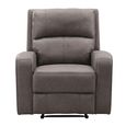 Silverton Recliner Armchair - Taupe - Fabric