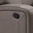 Silverton Recliner Armchair - Taupe - Fabric