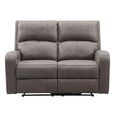Silverton Recliner Sofa - 2 Seater - Taupe - Fabric