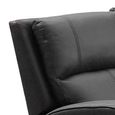 Silverton Recliner Sofa - 3 Seater - with Storage Console - Grey - Fabric