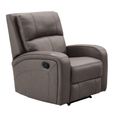 Silverton Recliner Sofa Suite - 3+1+1 Seater - with Storage Console - Taupe - Fabric