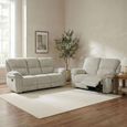 Westbury Recliner Sofa - 3+2 Seater - Beige - Fabric
