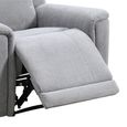 Somerton Recliner Armchair - Light Grey - Fabric