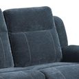 Somerton Recliner Sofa - 2 Seater - Dark Grey - Fabric