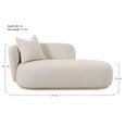 Clearance - Mykonos Daybed - Natural Fabric - FSS17357