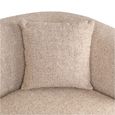 Luxandra Sofa - 3 Seater - Sand - Fabric