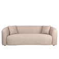 Luxandra Sofa - 3 Seater - Sand - Fabric