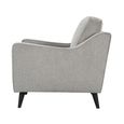 Daffy Armchair - Greige Linen - Fabric