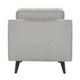 Daffy Armchair - Greige Linen - Fabric