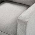 Daffy Armchair - Greige Linen - Fabric