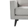 Daffy Armchair - Greige Linen - Fabric