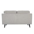 Daffy Sofa - 2 Seater - Greige Linen - Fabric