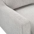 Daffy Sofa - 2 Seater - Greige Linen - Fabric