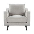 Daffy Sofa Suite - 2.5+2+1 Seater - Greige Linen - Fabric