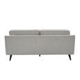 Daffy Sofa - 2.5 Seater - Greige Linen - Fabric