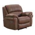 Farnham Ultra Electric Recliner Armchair - Tan - Fabric