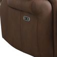 Farnham Ultra Electric Recliner Armchair - Tan - Fabric