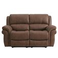 Farnham Ultra Electric Recliner Sofa - 2 Seater - Tan - Fabric