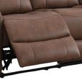 Farnham Ultra Electric Recliner Sofa - 3 Seater - Tan - Fabric