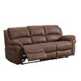 Farnham Ultra Electric Recliner Sofa Suite - 3+1+1 Seater - Tan - Fabric