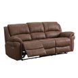 Farnham Ultra Electric Recliner Sofa Suite - 3+2 Seater - Tan - Fabric