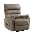 Savoy Electric Lift & Tilt Armchair - Dual Motor - Taupe - Fabric
