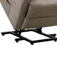 Savoy Electric Lift & Tilt Armchair - Dual Motor - Taupe - Fabric