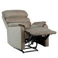 Savoy Electric Recliner Sofa Suite - 3+1+1 Seater - Taupe - Fabric